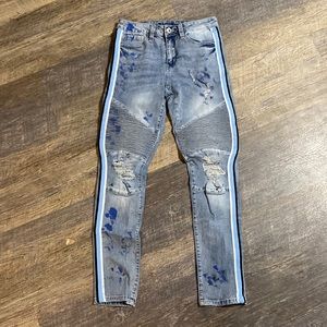 Rue21 Premium Men Painted Skinny Jeans